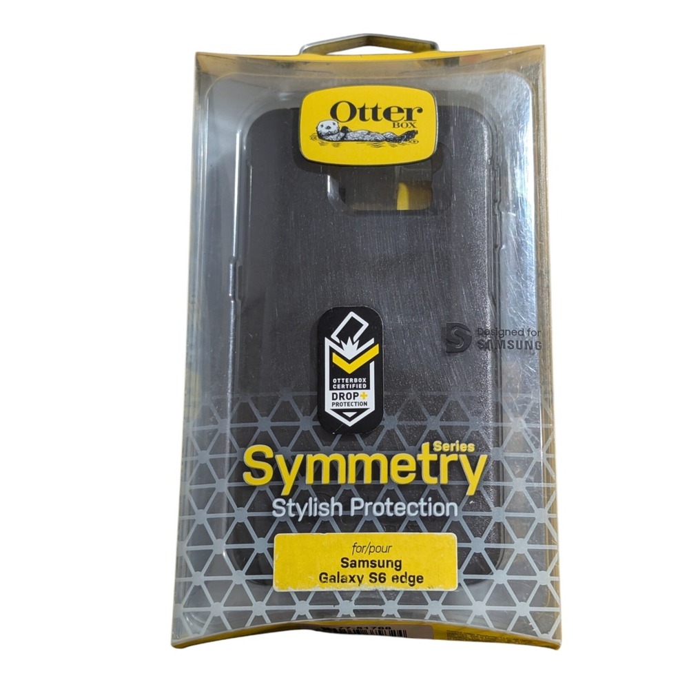 i3. OtterBox Symmetry Case For‎ Samsung Galaxy S6 edge In Black
